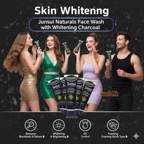 c342ee5139e95e70e2bd2f23a3c3e726.jpg JUNSUI Activated Carbon CHARCOAL Natural Face Wash 100g jcfw Deep Detox Cleanse Oil & Sebum Control Blackhead & Whitehead Removal
