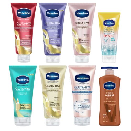 ORIGINAL VASELINE GLUTA HYA Serum Burst vghr Lotion 330ml Made in Thailand