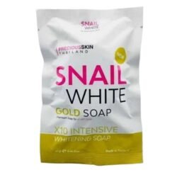 Snail sgws GOLD SOAP X10 Intensive WHITENING SOAP by Precious Skin Made in THAILAND Precious Snail Gold SOAP (70g)