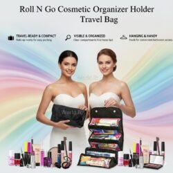 Cosmetic Bag Travel Bag Roll N Go Women's Bag Holder Travel Buddy Organizer (brng)