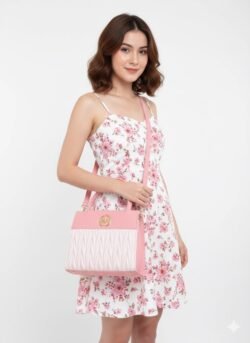 c79af5a263a77dbbcb8fb0eb8a96d0eb.jpg Thailand Original Elegant New Trend Style (tlad) Handbag for Women – Luxury Leather soft pastel pink or rose Colour with Shoulder Strap