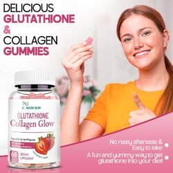c82c00e3d70deacc8d58d6cb7e919e28.jpg Nature Glow 60 Glutathione Collagen Gummies gcgd Glow Dietary Supplement Organic Strawberry Flavor