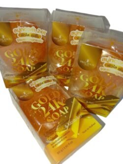 Precious Skin go4k Made in Thailand Gold 24K Soap for Face & Body - 80g
