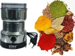 c9c1f1605938d2ae7e70dba5bed929b5.jpg NIMA Electric Grinder Stainless Steel Coffee Grinder-Bean-Nuts & Spices- High Speed