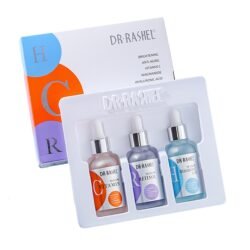 DR RASHEL Complete Facial Serum Set (cfss) 3 Pack  - Vitamin C Serum / Retinol Serum / Hyaluronic Acid Serum
