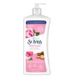Natural  Rose & Argan Oil St. Ives Smoothing Sisl Body WHITENING Lotion 621ml Made In New Zealand or Europe