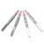 Silver Eyebrow (sett) 1pc Twweezers Stainless Steel Point Tip/Slant Tip/Flat Tip Hair Removal Makeup Tools Accessory