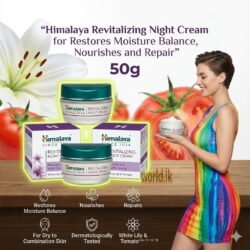 Originall Himalaya Revitalizing Night Cream for Restores Moisture Balance, Nourishes and Repair (hrnc)