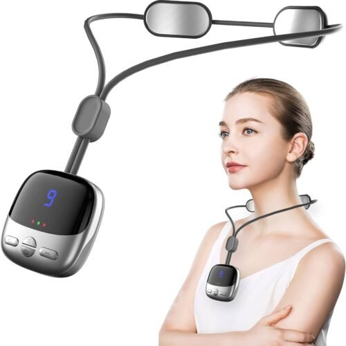 Neck Massager, (nmcs) with Heat with Electric Mode and Heating Function, Portable for Neck, Back, Deep Tissue Pain Relief, Use at Office Home Car, Ideal Christmas Gift for Men Women
