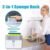 Dishwasher Liquid One Press Plastic Sds Sponge Holder Liquid SOAP Dispenser