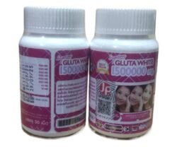 Herbal Natural SUPREME GLUTA WHITE Sgw Skin - 1500000 Mg Capsules for Skin Brightening Made in THAILAND