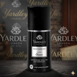 Yardley London yar6 Gentleman Classic Roll On Deodorant for Men 65ml