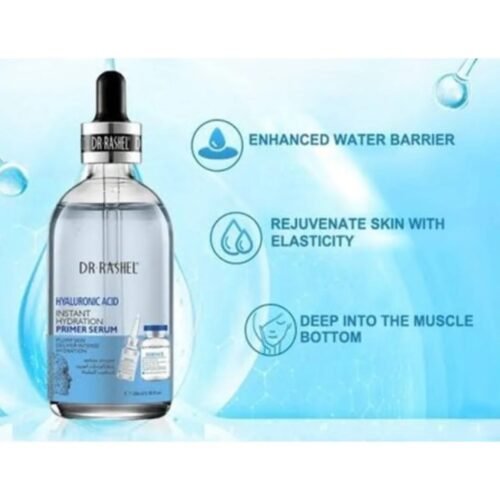 Primer Serum DR RASHEL Hyaluronic Acid (haps) Instant Hydration Plump Skin Deliver Intense Hydration - 100ml