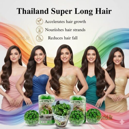 db38e91b4de3fcdfcf82c053c470232e.jpg HERBAL THAILAND SUPER LONG HAIR Capsules Natural Jojoba Oil slhc Treatment for Hair Growth with Vitamin E and for repair dried or damaged hair Made In Thailand 50 Pcs