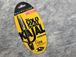Maybelline Colossal Kajal ORIGINAL Extra Black Made in GERMANY Maybelline Kajal WATERPROOF Eye liner 12hrs Long Protection Maybelline New York the Colossal Kajal