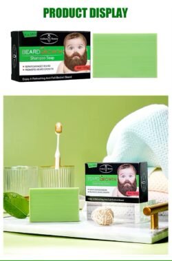 Beard Growth (besh) Shampoo Soap Bar,100g Soap for Men