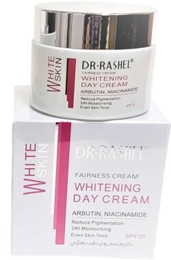 ddfb42eb139e5e3ed38718ec16007a47.jpg DR RASHEL Fairness DAY WHITENING or FADE SPOTS CREAM with Arbutin NIACINAMIDE Drwd Even Skin Tone SPF 20