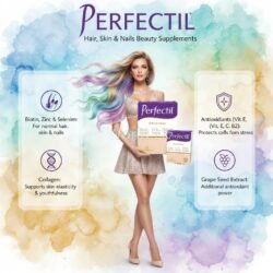 de7e658a6221eb75e405ebd91afbd34c.jpg UK PERFECTIL Extra Support Hair, Skin & Nails Supplement Phsn Capsules by Vitabiotics UK