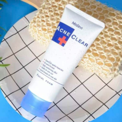 MISTINE THAILAND (casc) Cosmetics Acne Scar Clear Oil Control Facial WHITENING Foam 85g