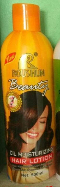 New ROUSHUN Beauty Oil Lotion Nrhl Moisturizing Hair For Nourishing Restores Healthy Shine Helps Repair Damaged Hair 500 ML