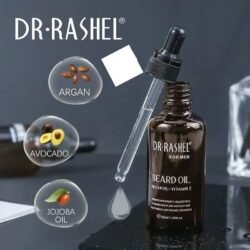DR RASHEL Beard Oil With Argan Oil And Vitamin E For Men - 50ml (Drbo)