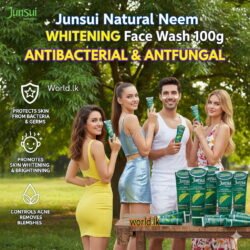 e0470847eed10ba61fd5d626e6a0292a.jpg Junsui Natural Neem Face Wash Anti-bacterial & Anti-fungal - Germs Jnfw Deep Cleansing Action Skin Brightening Acne Management 100g