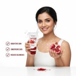 e07701e8803697dda7f245d855a2427b.jpg Banjaras Saffron with Pomegranate Blemish โ Prone Skin (bspB) Face Wash 100ml