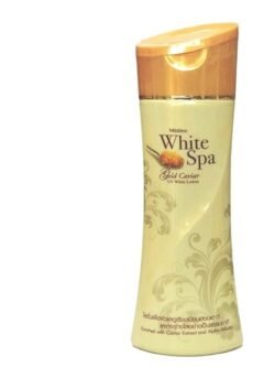 MISTINE WHITE SPA (mwgl) Gold Caviar UV Body Lotion (200 ml) Made in THAILAND
