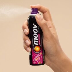 Moov Fast Pain Relief Spray - 80g  BIG SIZE (mopg) Suitable for Back Pain, Muscle Pain, Joint Pain, Knee Pain