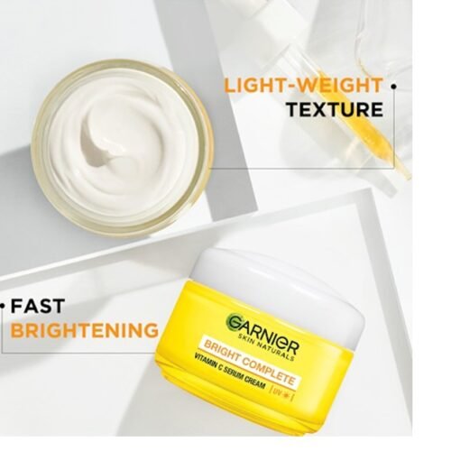 e350ab5e033a3aa8fbe69c4065bcd866.jpg GARNIER (uvdc) Skin Naturals Bright Complete Vitamin C Serum UV CREAM, Day CREAM for Sun Protection Suitable for all Skin Types 45g