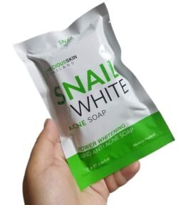 Made in THAILAND Snail Body WHITE psas Acne SOAP 70g with WHITENING by Precious Skin