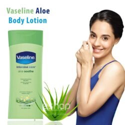 Body Lotion 200ml VASELINE Intensive (vias) Care Aloe Soothe