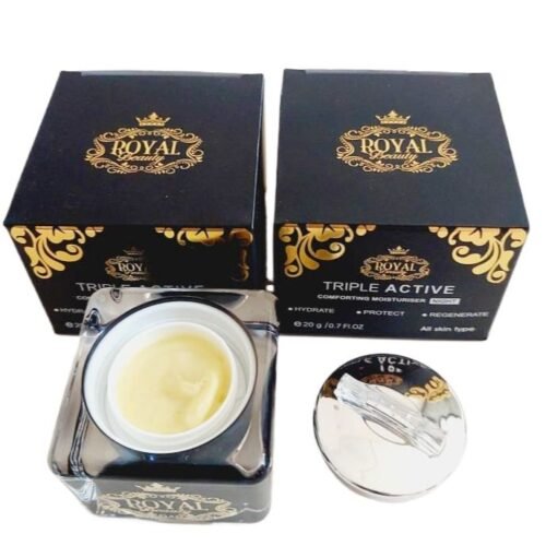 100% Originals (rbta) ROYAL BEAUTY WHITENING Triple Active Comforting Moisturizer Night CREAM 20g Hydrate Protect & Regenerate Face CREAM Beauty CREAM
