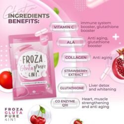 e729001e57266a1edcd5060eb5ae8849.jpg 4 in 1 Acne Froza Glutta Pure WHITENING 60 Capsules Reduce Natural Dietary Supplement Product