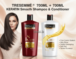 KERATIN Smooth TRESEMMÉ ® 700ML +700ML Shampoo & Conditioner with Marula Oil for Soft and Shiny Hair Tks7 TRESemme