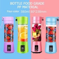 6 blade USB Rechargeable Mini Blender Mixer Urbm Portable Mini Juicer