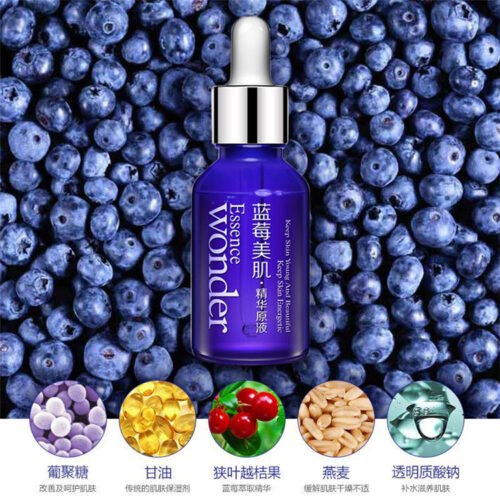 ef5f1c936b06c29d666734d496e3bd79.jpg BIOAQUA Blueberry Hyaluronic Serum Acid Moisturizing Anti-Wrinkle Oil-Control Essence Face Skin Care 15Ml (Bbhs)
