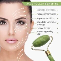 ef7c598d8309fcfd51d60f439e95d19b.jpg Guasha Facial Jade ngfJ NATURAL REAL STONE Roller Face and body Thin Massage Tool