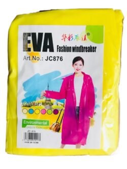Women Men (wfrc) WATERPROOF Jacket Clear PVC Raincoat Rain Coat Hooded Poncho Rainwear