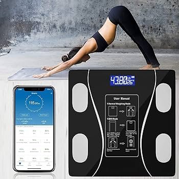 f476b4305f01ffdeac2395ab2f8f8271.jpg Healthcare Digital Bluetooth Weighing Scale bluc Smart Body BMI Analyzer Wireless Body Composition Scale with App support