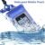 f4eba48c03b028b301aba6bb86bfda70.jpg 3 Lock Waterproof Mobile Under Water Transparent Bag Swimming, Rain 3 Zip Lock Sand, Dust Proof Extra Protection Covers Pouch
