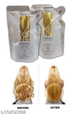 LOREAL (xt2m) Paris X-Tenso Oil Trio Extra Straightener CREAM Resistant Hair Rebonding Straight Perm Set 125ml+125ml