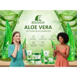 f586d7949ce2c43096e22ad26de10b16.jpg 300 ML LARGE Roushun Aloe Vera Moisturizing Soothing Gel RASC