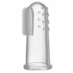 f70f80e9c03172532f393de8261a9381.jpg BABY Finger Toothbrush with Case (bftb) Soft Transparent Silicon BABY Finger Brush, For Tooth Cleaning
