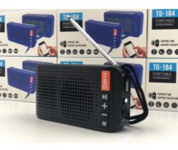 f7a4a263a53d9ea17db759345aecaa9f.jpg TG-184 SOLAR Wireless Bluetooth Speaker USB Charging LED Flashlight Outdoor External Small Stereo FM Radio with Antenna TG184