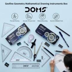f8cb3c307c2aeeb3de1c0d33e2207deb.jpg DOMS Geofine Mathematical Drawing Instruments Geometry Box dgmt