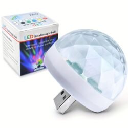 fa2b3be33e7d20c8b75579feea2be403.jpg Colorful Party Light Super Bright USB Dlsm Led Disco Magic Ball Party Light Sound Control DJ Stage for Christmas Birthday Wedding Club Karaoke Decorations Lighting Effects