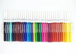 fa6dd7ce86a366ea8bc2d59d90564e26.jpg Doms dem4 Aqua 24 Shades Watercolour Sketch Pen Set Colorful Sketching, Doodling & Mandala Art Made in India