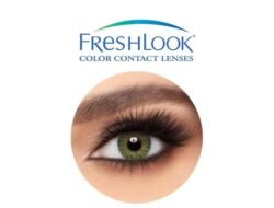 fac763c2e3237a6d770644657511781b.jpg Colour GREEN - Fresh Look gecl Color Blends Contact Lens - Full Set - Color Contact Lens (Replacement Cycle: 12 Month)