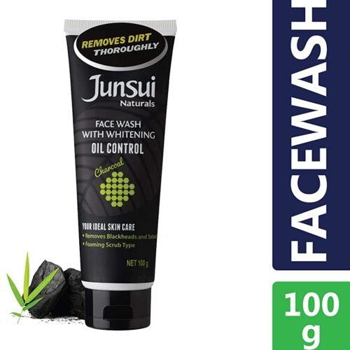 fc3f7e933a26dd63733bfd38e86ff2c6.jpg JUNSUI CHARCOAL Natural Activated Carbon jcfw 100g Face Wash with Oil Control for Removes Black Heads